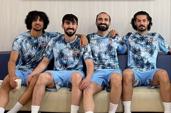  گزارش تصویری  بازیکنان شمس آذر در ایفمارک