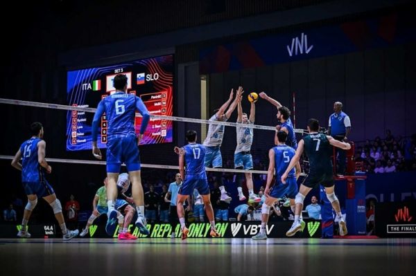 صعود ایتالیا به فینال لیگ ملتهای والیبال