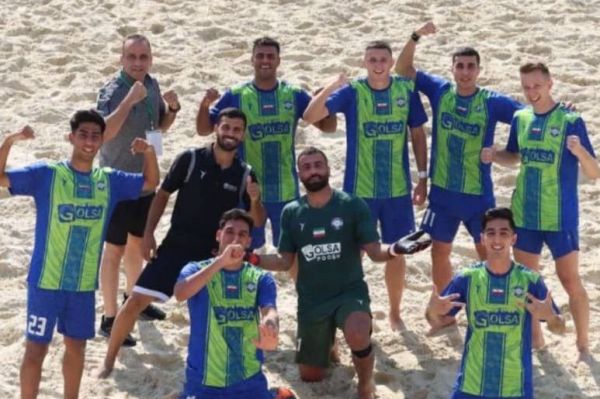 صعود گلساپوش به فینال جام باشگاههای فوتبال ساحلی جهان