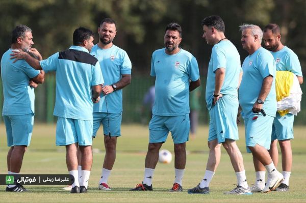  گزارش تصویری اختصاصی  تمرین تیم امید، شنبه 11 مرداد