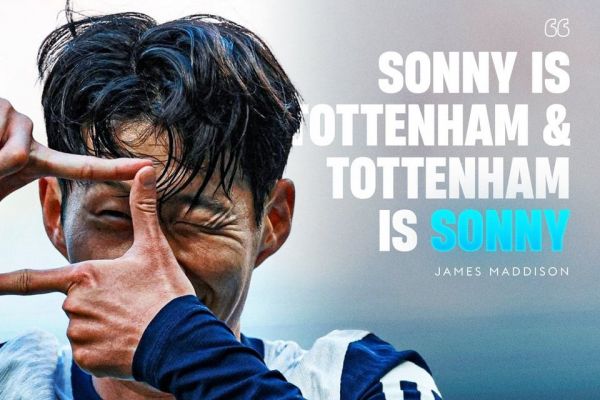  جیمز مدیسون  تصور تاتنهام بدون سون، غیرممکن است