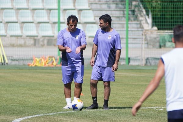  گزارش تصویری  تمرین صبح ملی پوشان امید در مرکز ملی فوتبال