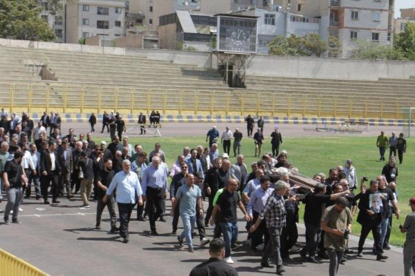  گزارش تصویری  مراسم تشییع پیکر داریوش مصطفوی