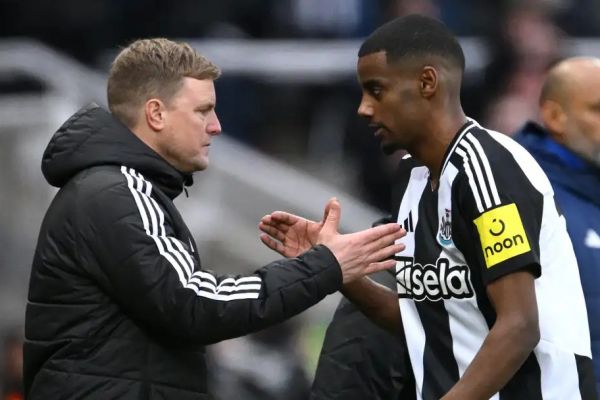 بازگشت ایساک به تمرینات نیوکاسل