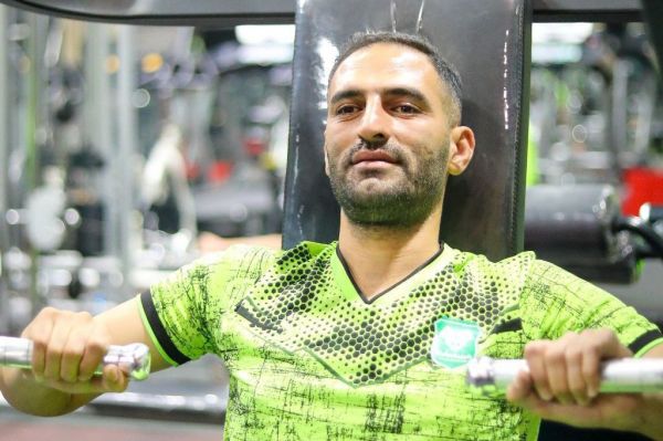  گزارش تصویری  تمرین خیبر در سالن وزنه