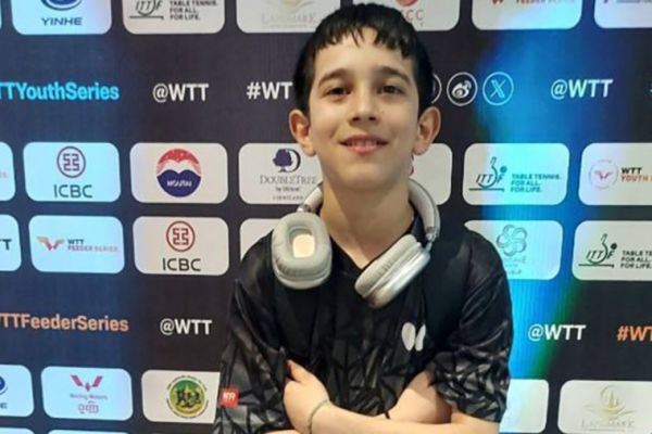  قهرمانی نابغه جدید پینگ‌پنگ در مسابقات هوپس آسیا