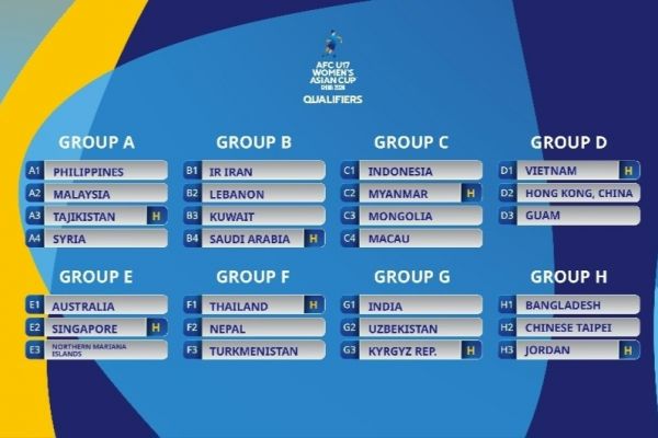  شاگردان مهینی با تیم های لبنان، کویت و عربستان همگروه شدند