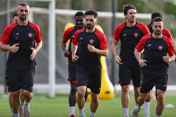  برگزاری تمرین ۹۰ دقیقه‌ای پرسپولیسی‌ها