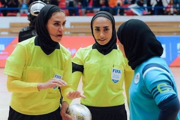 قضاوت فتحی و ناظمی در جام جهانی فوتسال بانوان