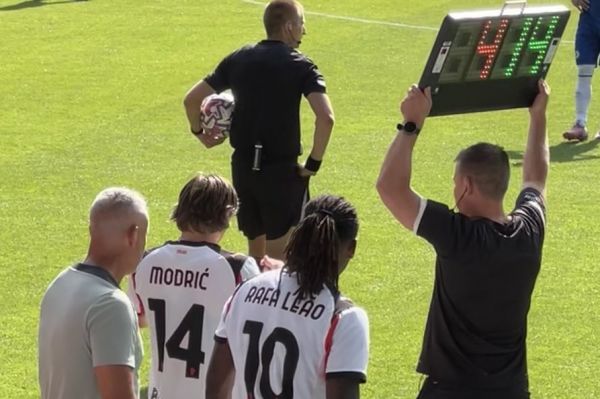  عکس؛ اولین بازی لوکا مودریچ با پیراهن میلان