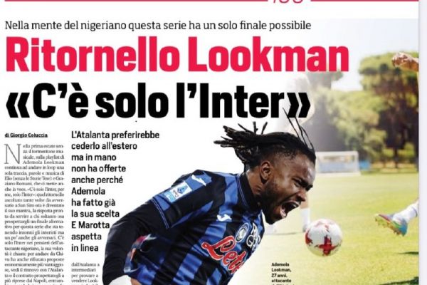 لوکمن بخاطر اینتر پیشنهاد تیم لندنی را هم رد کرد