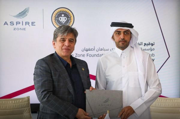 تفاهمنامه فنی ورزشی سپاهان با کمپ اسپایر قطر