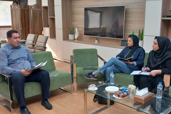  دیدار سرمربی و مدیر تیم ملی فوتسال بانوان با محمد تابع