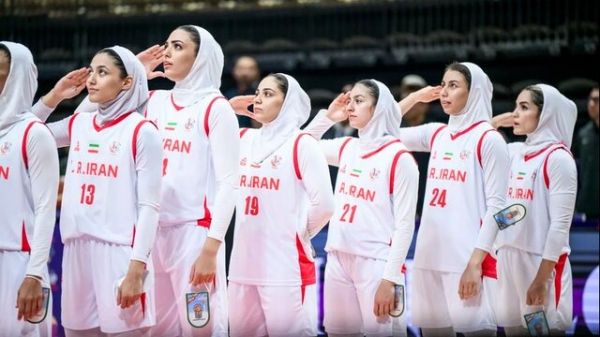 صعود ۱۵ پلهای بسکتبال زنان ایران در رنکینگ جهانی