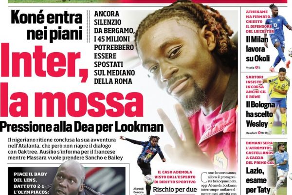 کونه وارد میشود؛ عناوین روزنامههای ورزشی ایتالیا و فرانسه، 24 مرداد 1404