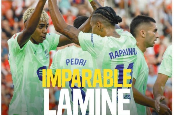  لامین توقف ناپذیر؛ عناوین روزنامه‌های ورزشی اسپانیا و فرانسه، ۲۶ مرداد 1404