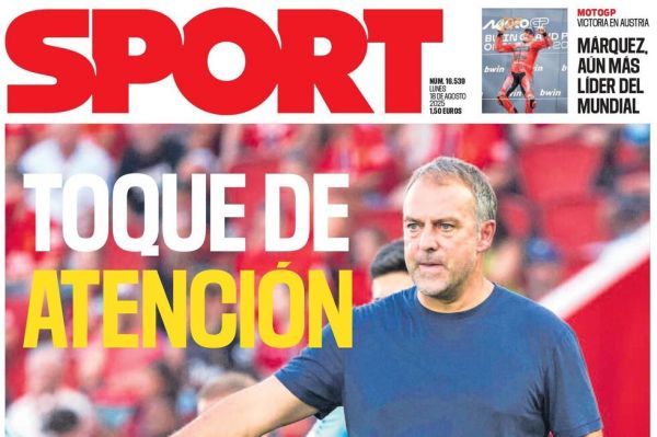 زنگ خطر؛ عناوین روزنامه‌های ورزشی اسپانیا، 27 مرداد 1404
