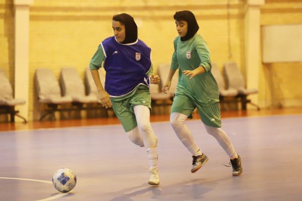  گزارش تصویری  تمرین تیم ملی فوتسال بانوان