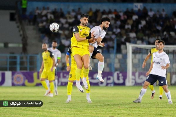  ملوان یک - سپاهان یک  گل آریایی سپاهان پرپر شد