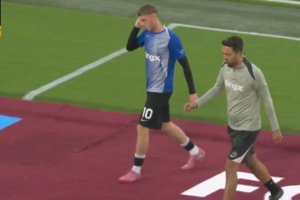 کول پالمر در گرم کردن مقابل وستهم مصدوم شد