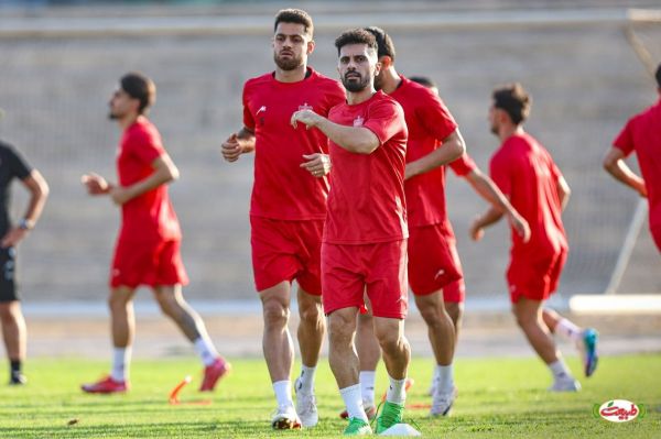  مرور برنامه‌های بازی در تمرین سرخپوشان