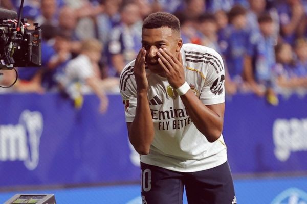 هت تریک رئال مادرید مقابل اویدو با درخشش امباپه و وینیسیوس