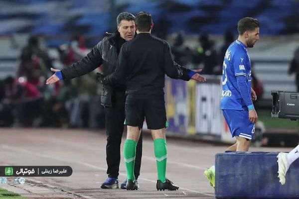 نظری جویباری تصمیمگیرنده دربی نوازی بود، نه بوژوویچ