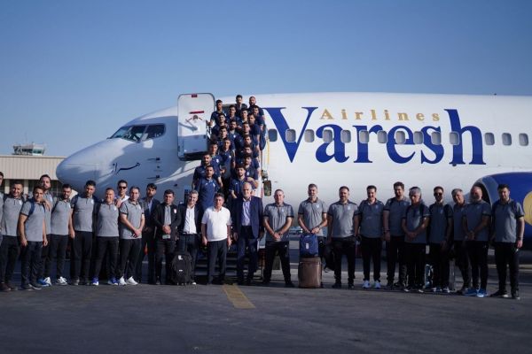  کاروان تیم ملی فوتبال راهی تاجیکستان شد