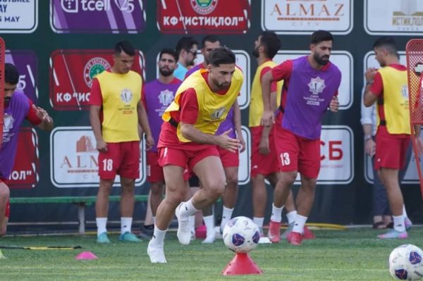 برگزاری تنها تمرین تیم ملی ایران قبل از شروع تورنمنت کافا