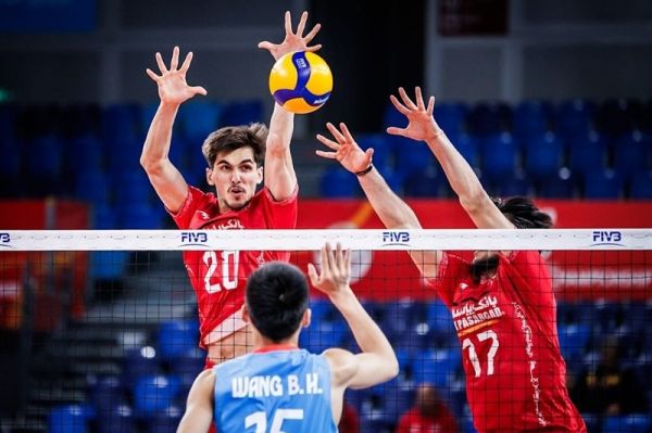  والیبال جوانان جهان  ایران با پیروزی آسان مقابل چین به نیمه نهایی رسید