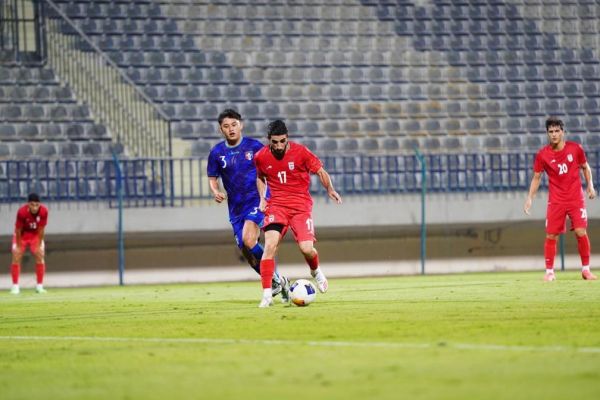  برتری پرگل تیم امید مقابل چین تایپه در دیداری تدارکاتی