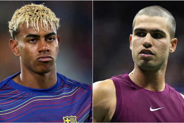 مقایسه یامال و ستاره اسپانیایی تنیس توسط دلافوئنته