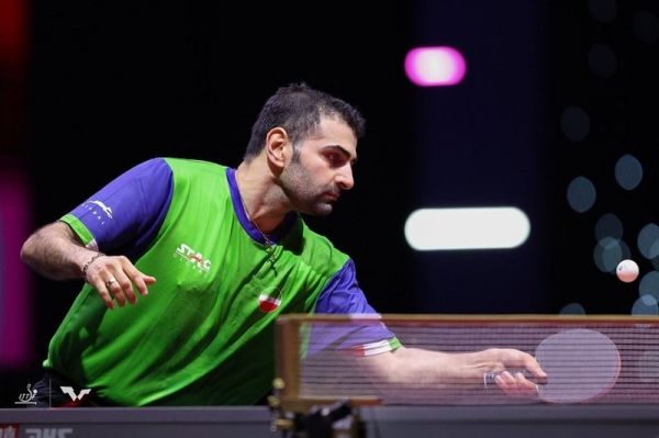 صعود نوشاد عالمیان به فینال مسابقات تنیس روی میز فیدر