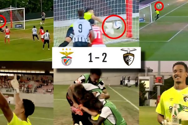  اتفاق عجیب در پرتغال؛ مدافع پورتیموننزه درون دروازه ایستاد و تیمش را به برد رساند