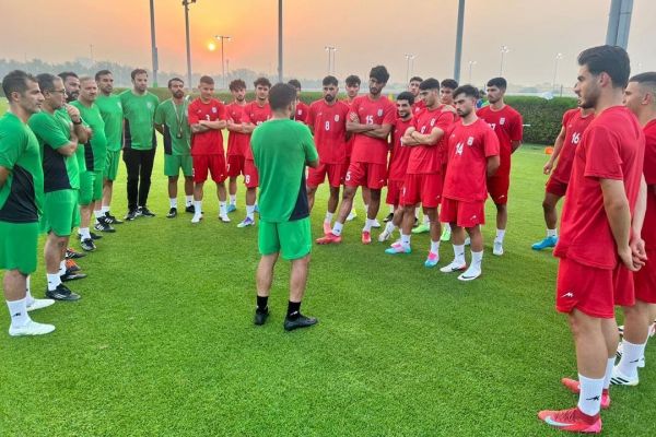 برگزاری نخستین تمرین تیم امید در ابوظبی