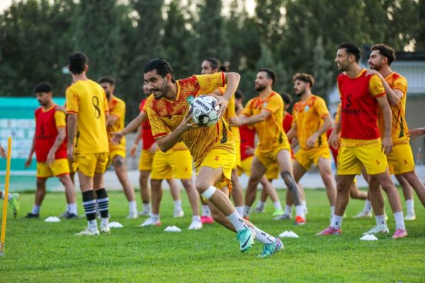  گزارش تصویری  تمرین خیبر، دوشنبه 10 شهریور