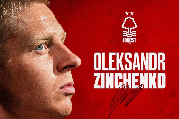 رسمی اولکساندر زینچنکو از آرسنال به ناتینگهام فارست پیوست