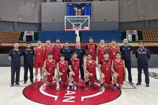  شکست تیم ملی بسکتبال زیر ۱۶ سال مقابل ژاپن