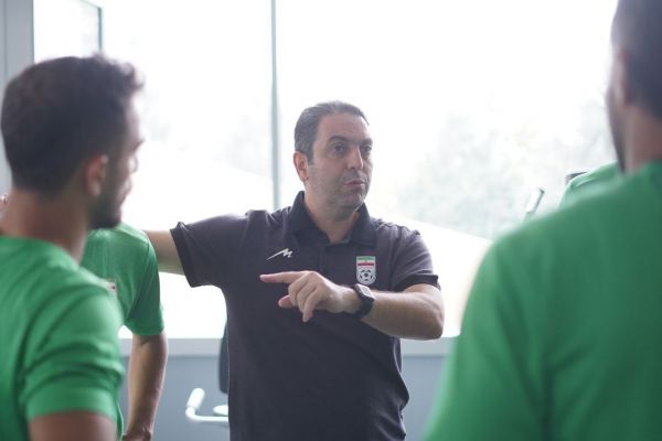  برگزاری تمرین ریکاوری تیم ملی پس از بازی با هند