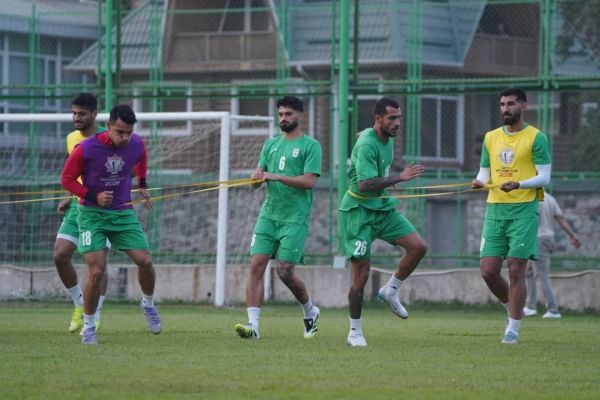  گزارش تصویری  تمرین تیم ملی قبل از بازی با تاجیکستان