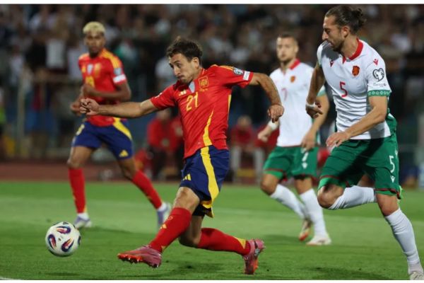  شروع مقتدرانه اسپانیا با پیروزی قاطع برابر بلغارستان