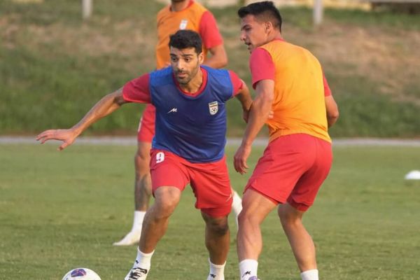 نخستین تمرین تیم ملی در تاشکند در دو گروه