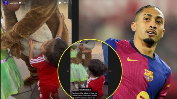  خشم رافینیا از تبعیض نژادی در دیزنی‌لند پاریس علیه پسرش  ویدیو