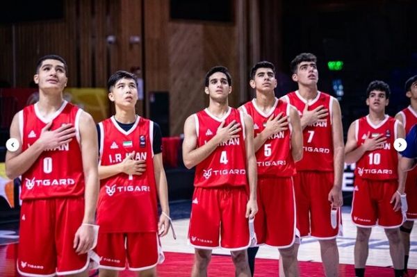  بسکتبال ایران ششم کاپ آسیا شد