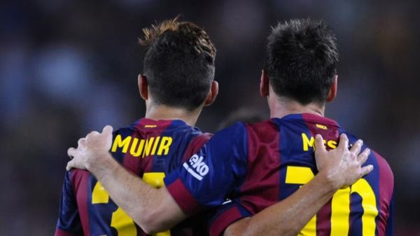  پُز دادن به سبک مدیر رسانه‌ای استقلال  مسی پوستر مونیر الحدادی را دید