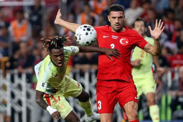  واکنش بازیکنان ترکیه به تحقیر شدن تیمشان مقابل اسپانیا