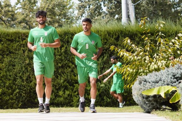  گزارش تصویری  تمرین تیم ملی در روز بازی با ازبکستان