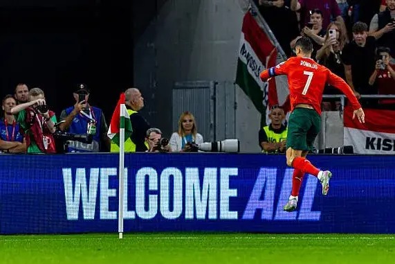  برد پردردسر پرتغال مقابل مجارستان با گلزنی رونالدو