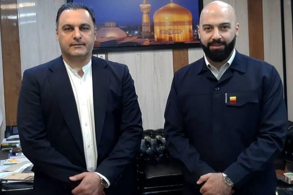  دیدار محمدی با مدیر روابط عمومی شرکت فولاد