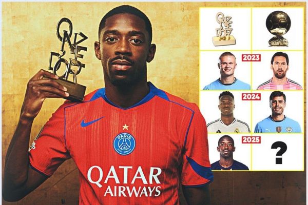 رسمی؛ عثمان دمبله فاتح جایزه Onze d’Or شد